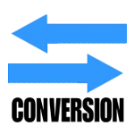 the conversion process